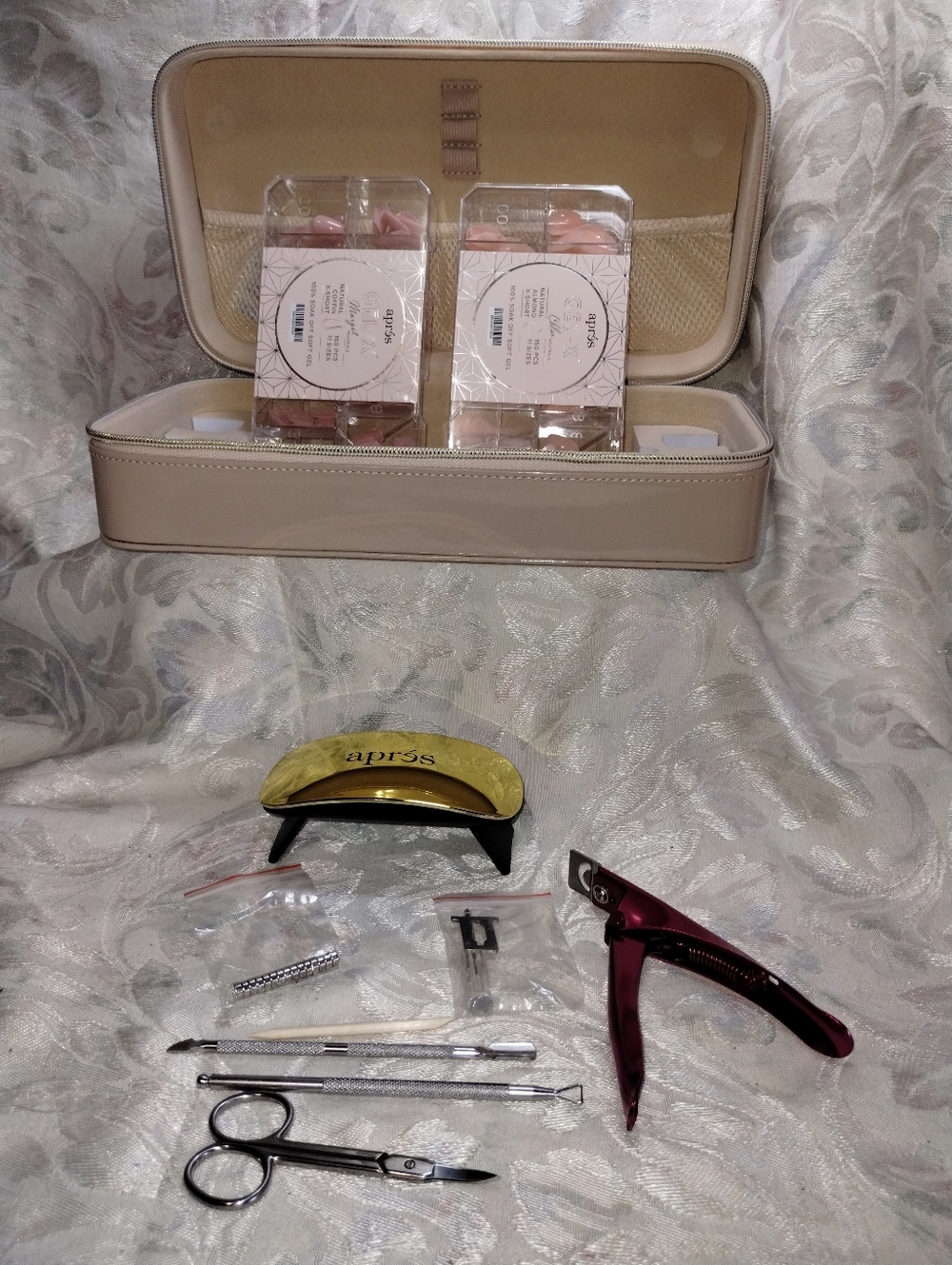 Aprés Gel-X Nail Kit Caddy – Complete Organizer / Tools
